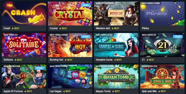 Trò chơi cờ bạc 1xbet